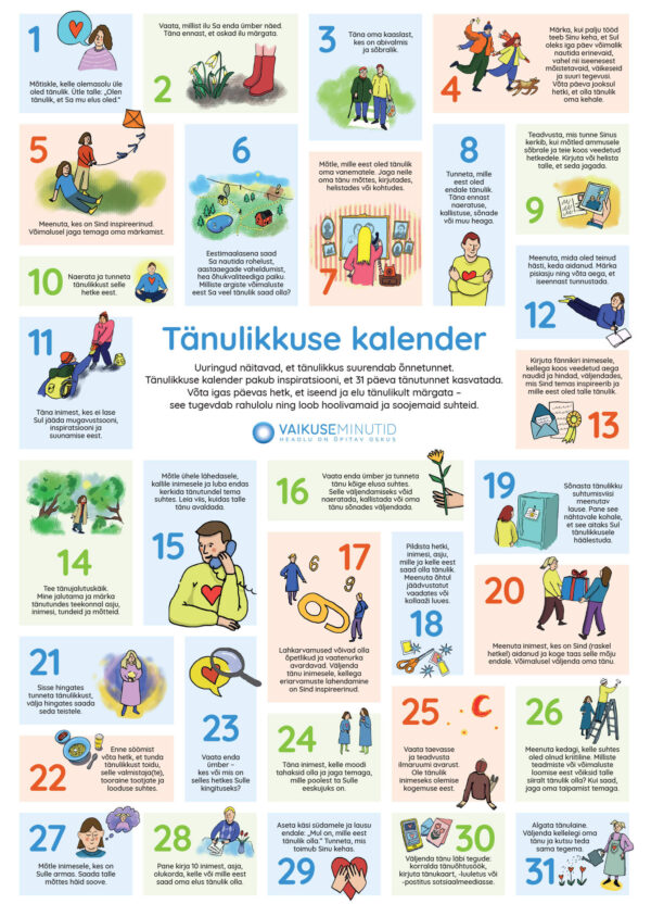 Tänulikkuse ja lahkuse kalendrid - Image 3