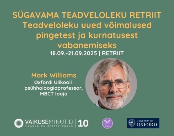 Mark Williams RETRIIT | Värav vabadusse | 18.09. - 21.09.2025