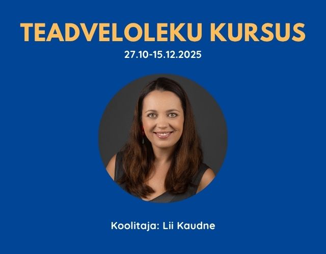 Teadveloleku kursus | 27.10 – 15.12.2025